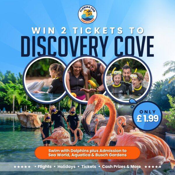 2 Tickets to Discovery Cove