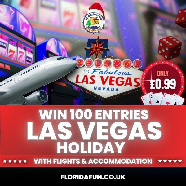 100 Entries For Las Vegas Holiday