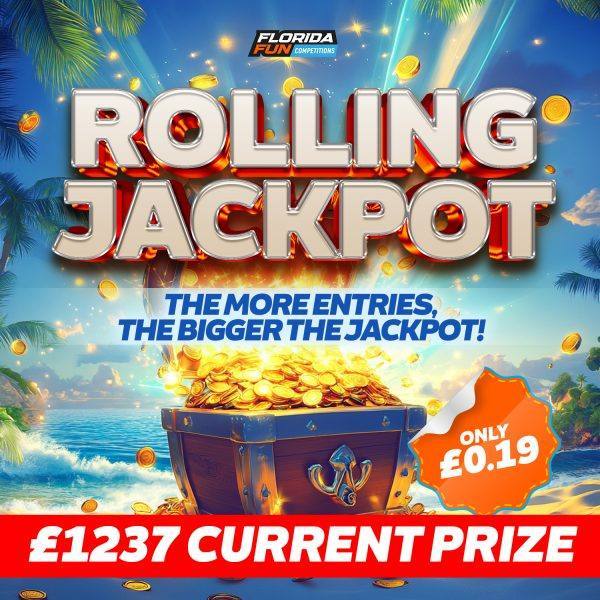 The Rolling Jackpot - Grows with every ticket!
