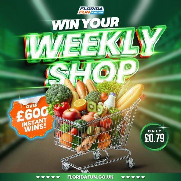 Win Your Weekly Shop + Instant Wins