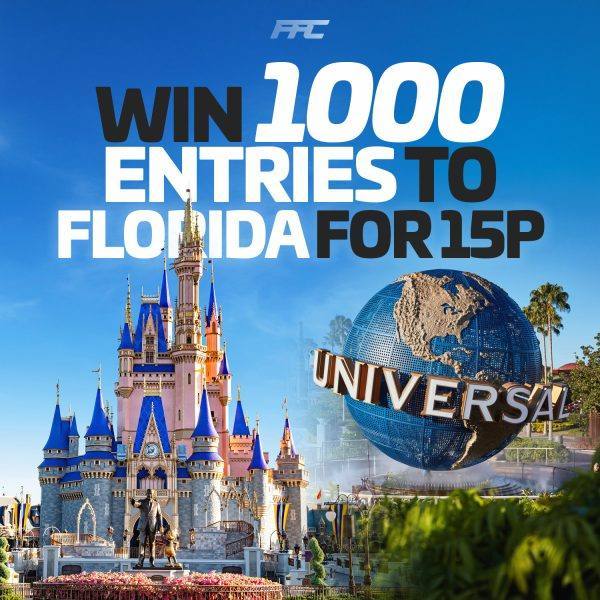 Win 1000 Entries to Florida Holiday!