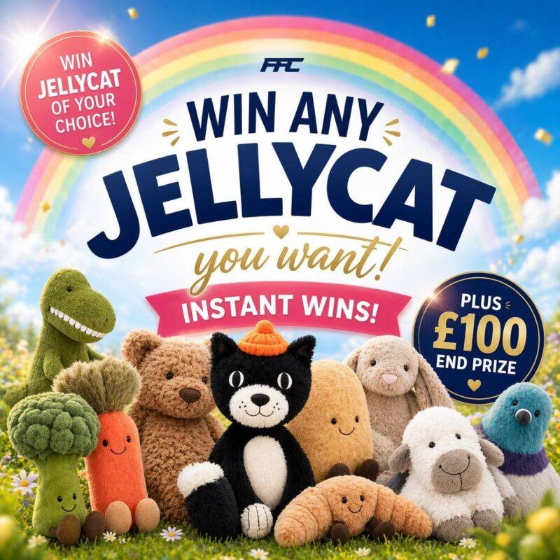 The Ultimate Jellycat Instant Wins – Over 1000 chances to win!