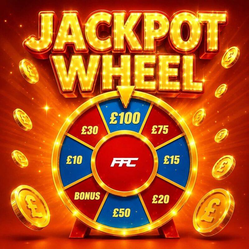 Spin & Win With The FFC Jackpot Wheel!