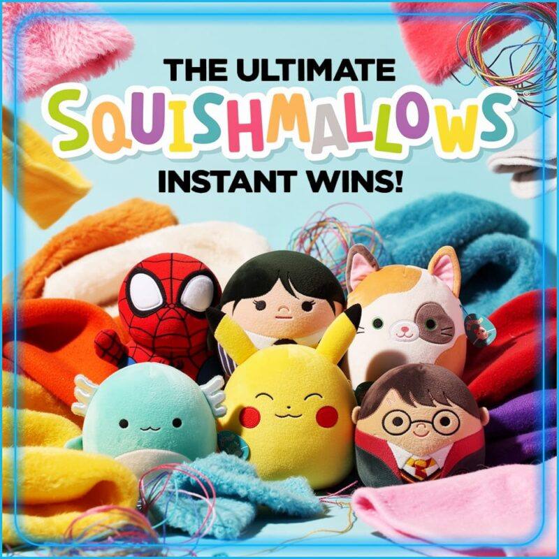 The Ultimate SQUISHMALLOW Instant Wins – Over 1000 chances to win!